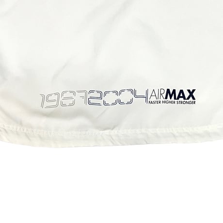 【USED】00's EURO NIKE AIR MAX DIAGONAL HALF ZIP PULLOVER NYLON JACKET