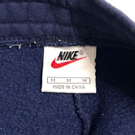 【USED】90'S NIKE EMBROIDERY BIG LOGO SWEAT PANTS