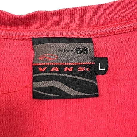 【USED】00'S VANS NEW LOGO T-SHIRT