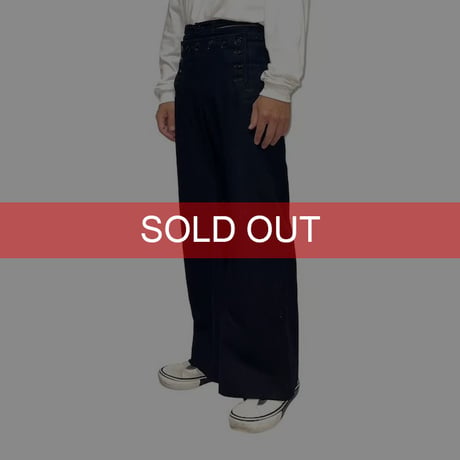 【USED】30'S-40'S US NAVY WOOL SAILOR PANTS