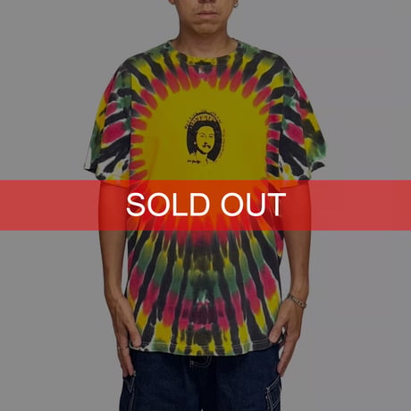【USED】00's Sex Pistols "God Save The Queen" Jamaican Tie-Dye T-shirt