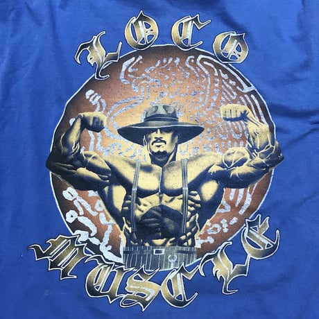 【USED】90'S LOCO MASCLE T-SHIRT