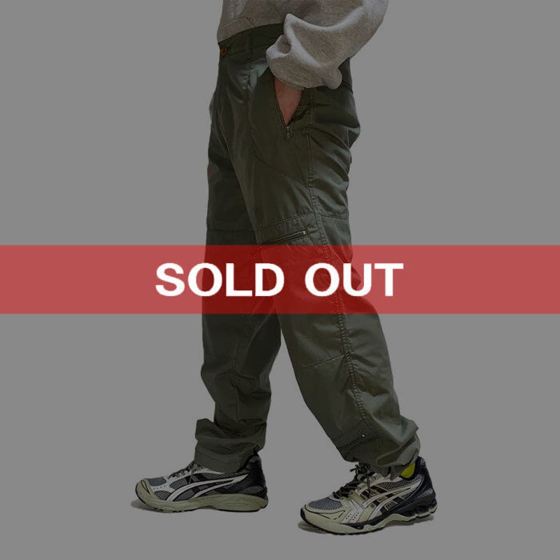 USED】00'S STUSSY FLIGHT PANTS KHAKI | KONBINI USED】00'S STUSSY FLIGHT PANTS KHAKI | KONBINI