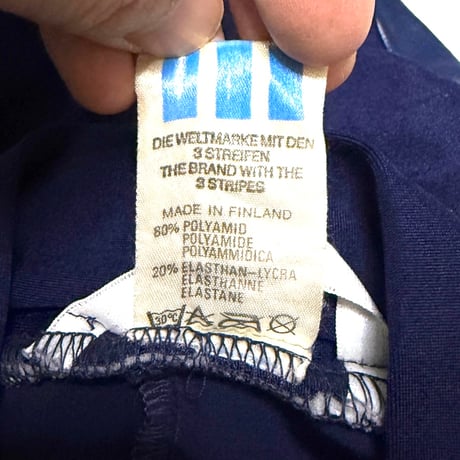 【USED】80's adidas Finland Made One-Piece Tracksuit