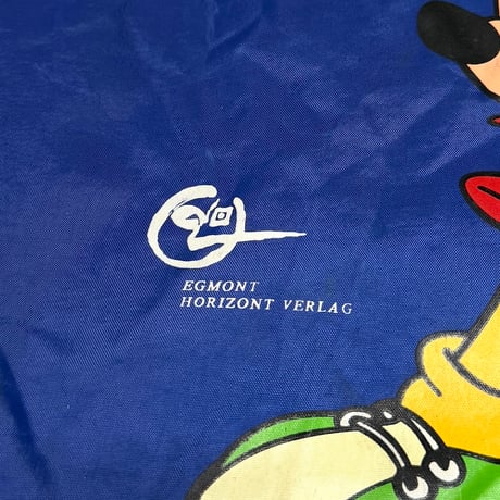 【USED】90's  DISNEY × EGMONT HORIZONT VERLAG MICKEY BEACH BAG