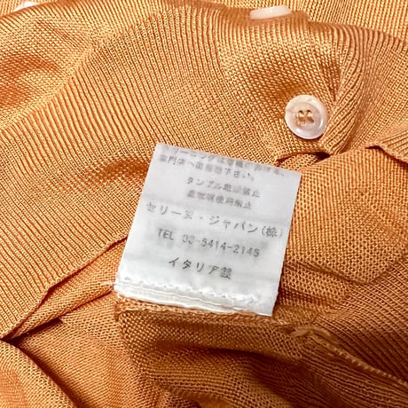 【USED】90's-00's CELINE SILK CARDIGAN