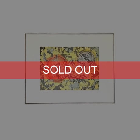 【USED】90'S UNKNOWN ABSTRACT ART