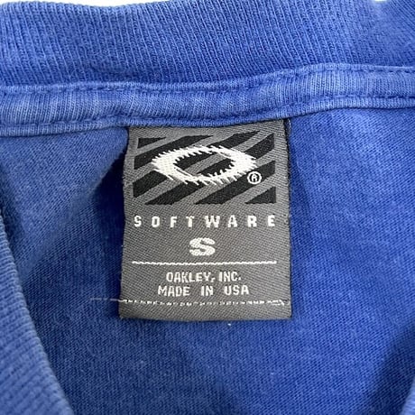 【USED】90'S-00'S OAKLEY GEAR LOGO T-SHIRT