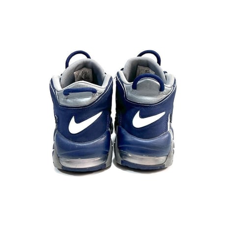 【USED】NIKE AIR MORE UPTEMPO '96 Cool Grey/ White-Midnight Navy
