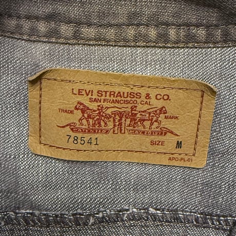 【USED】00's Levi's REBUILD LIGHT DENIM JACKET