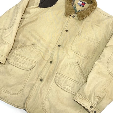 【USED】90'S TOMMY HILFIGER PADDED HUNTING JACKET