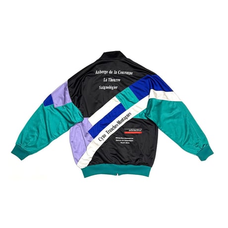 【USED】80's adidas Swiss Region Team Track Jacket Franches-Montagnes