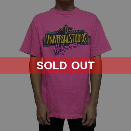 【USED】90S UNIVERSAL STUDIOS HOLLYWOOD T-SHIRT