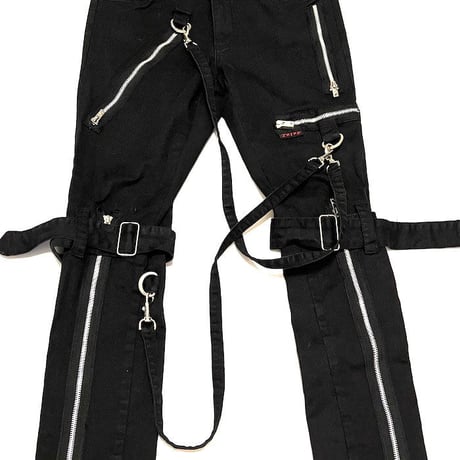 【USED】90'S-00'S TRIPP NYC BONTAGE SKINNY PANTS