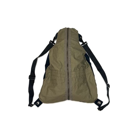 【USED】00's Marithe + Francois Girbaud PU COATED TRANSFORM JACKET SIZE:L