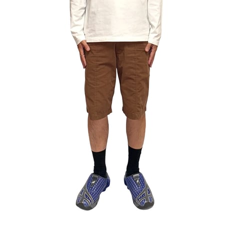 【USED】90's-00's STUSSY Utility Work Shorts Brown