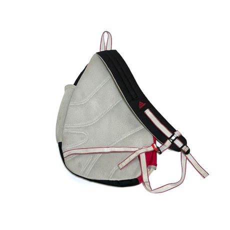 【USED】00'S ADIDAS ONE SHOULDER BODY BAG RED