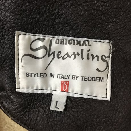 【USED】MOUTON B-3 BOMER JACKET MADE BY TEODEM