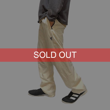 【USED】00'S ADIDAS CLIMA SHELL TRACK PANTS