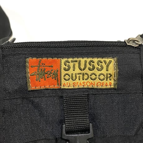 【USED】90'S-00'S STUSSY OUTDOOR PASSPORT BAG
