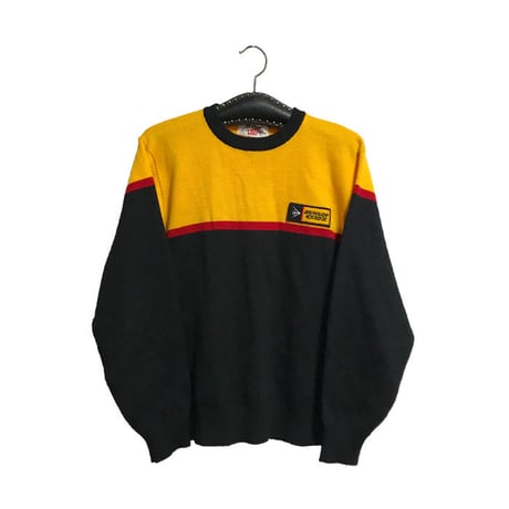 【USED】90'S DUNLOP KNIT SWEATER