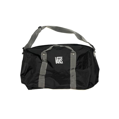 【USED】90's VANS DUFFLE BAG BLACK