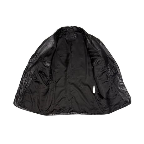 【USED】00's bod & christensen LEATHER TAILORED JACKET