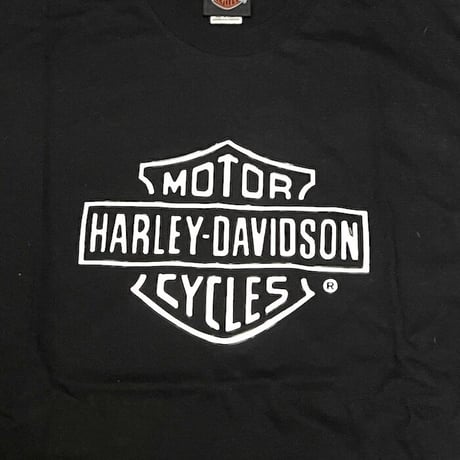 【USED】90'S HARLEY-DAVIDSON 3D LOGO T-SHIRT