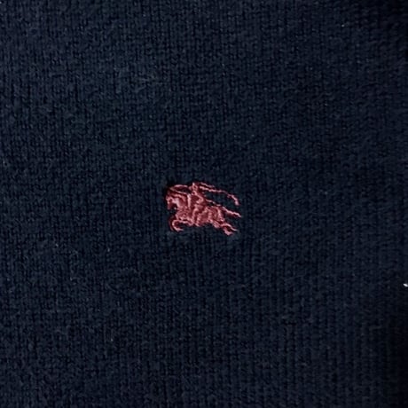 【USED】BURBERRY COTTON KNIT SWEATER