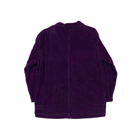 【USED】90'S DENIM & CO CORDUROY ZIP SHIRT