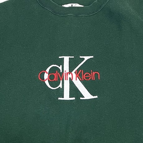 【USED】90'S BOOTLEG CK CALVIN KLEIN SWEATSHIRT