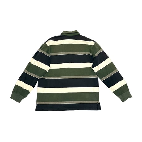 【USED】90's POLO SPORT RALPH LAUREN LACE-UP RUGBY SHIRT