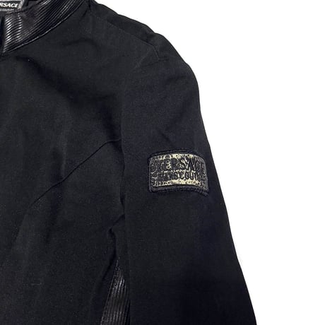 【USED】90's-00's  VERSACE JEANS COUTURE SPORTS JACKET MINI TIGHT DRESS