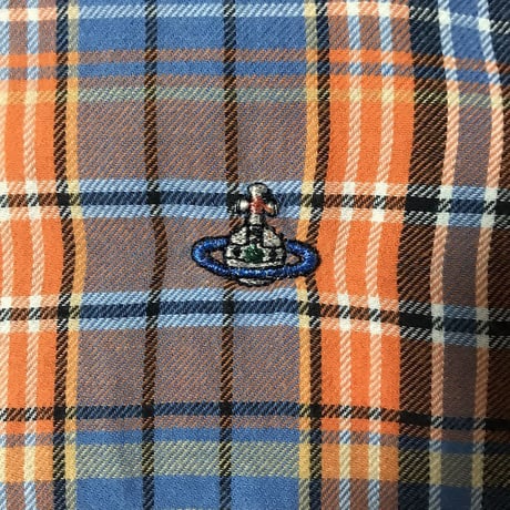 【USED】90'S VIVIENNE WESTWOOD MAN CHECK SHIRT