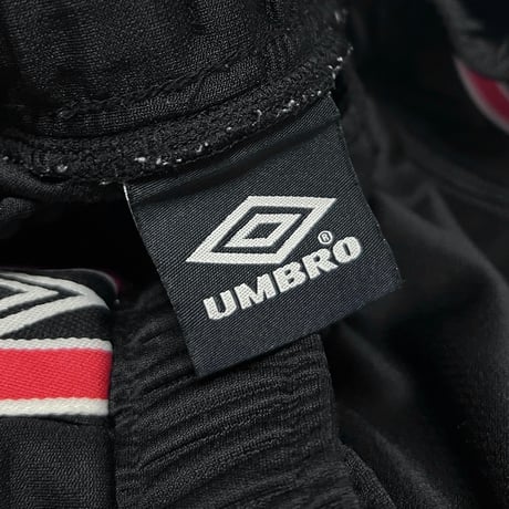 【USED】00's UMBRO TRACK PANTS BLACK