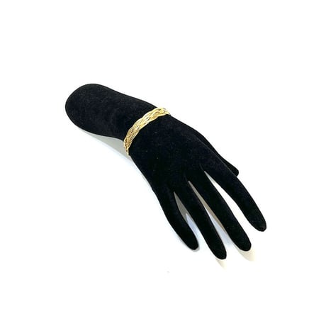 【BOOMBABA BOUTIQUE】Vintage woven gold bracelet