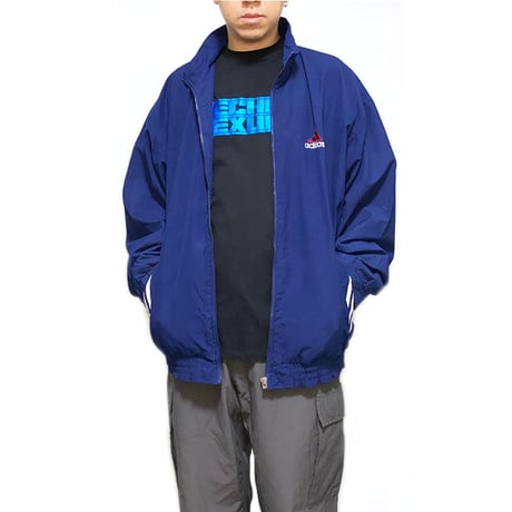【USED】00'S ADIDAS PERFORMANCE LOGO TRICOLOR JACKET