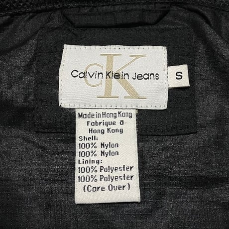 【USED】90'S-00'S CK CALVIN KLEIN JEANS RIPSTOP ANOLAK