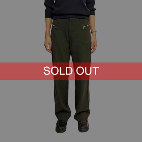 【USED】00'S MARITHE FRANCOIS GIRBAUD SLACKS PANTS