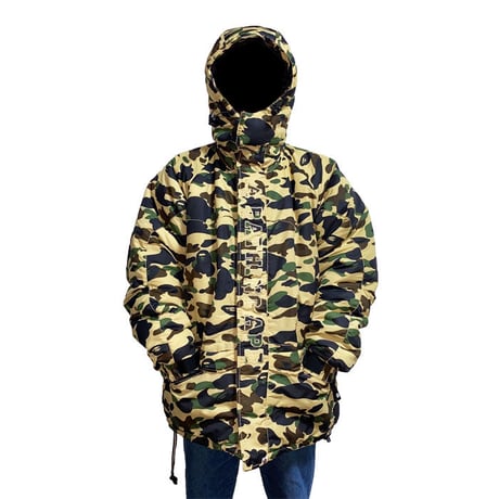 【USED】A BATHING APE 1ST CAMO DOWN JACKET