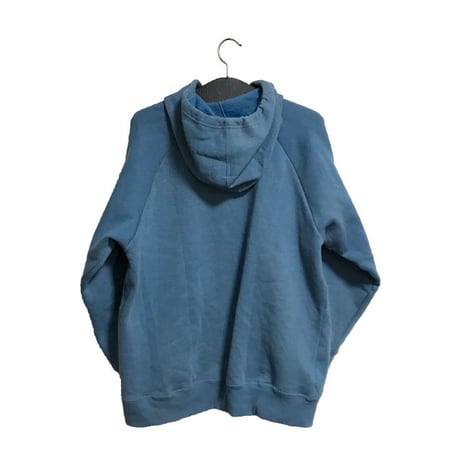 【USED】90'S FILA HOODIE DUSTY BLUE