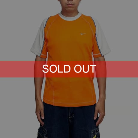【USED】00's NIKE SPHERE DRY T-SHIRT ORANGE