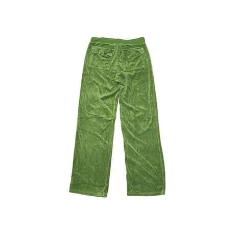 【USED】90'S CELLO USA VELOR PANTS GREEN