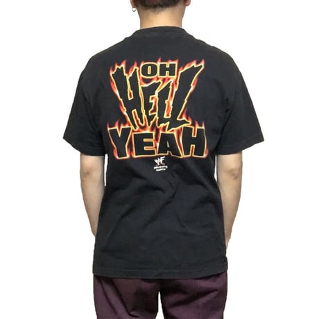 【USED】00'S WORLD WRESTLING FEDERATION T-SHIRT