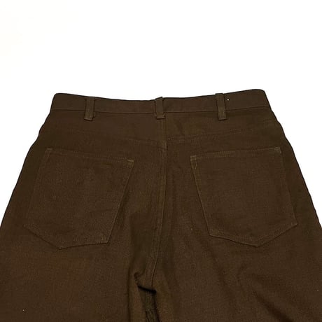 【USED】70'S LEVI'S STA-PREST PANTS BROWN