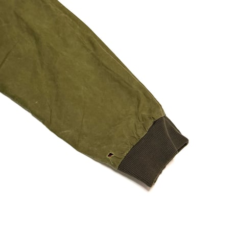 【USED】90's Polo by Ralph Lauren Waxed Cotton Bomber Jacket