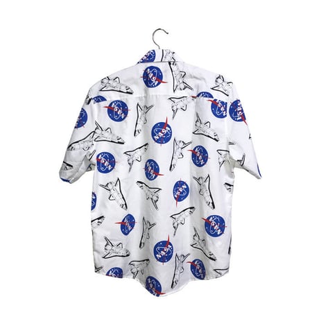 【DEAD STOCK】00'S NASA S/S SHIRT