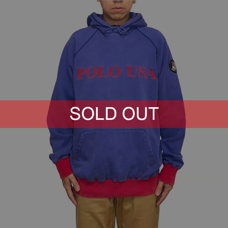 【USED】Polo by Ralph Lauren COOKIE PATCH POLO USA PARKA