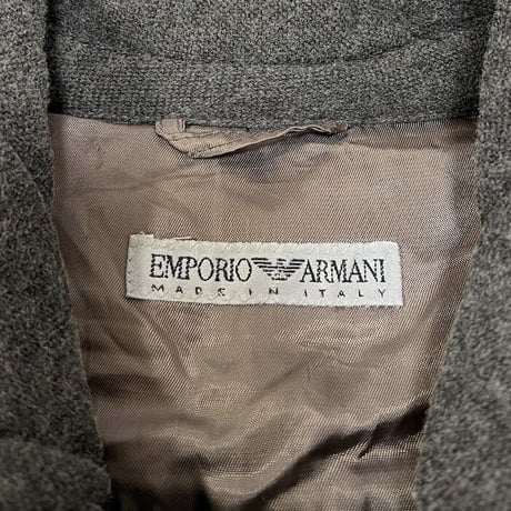 【USED】90'S EMPORIO ARMANI PADDED DOUBLE-BREASTED JACKET