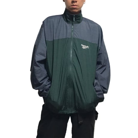 【USED】90'S REEBOK BICOLOR NYLON JACKET